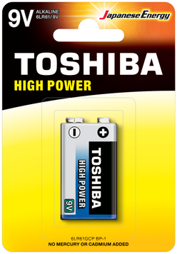 Батарейка Toshiba 6LR61GCP BP-1 00152653 00152653 фото