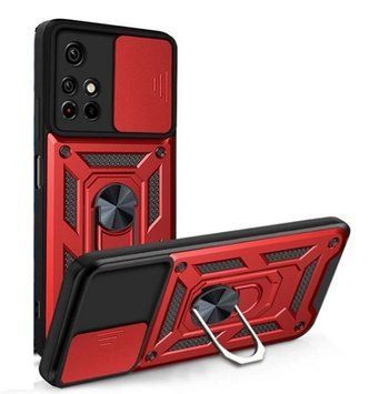Чохол-накладка BeCover Military для Xiaomi Poco M4 Pro 5G Red (707122) 707122 фото
