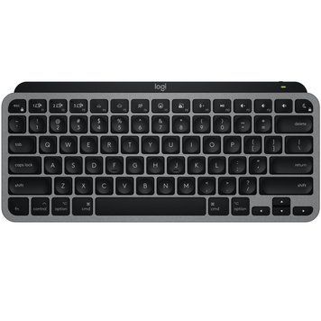 Клавіатура бездротова Logitech MX Keys Mini for Mac Minimalist Wireless Illuminated Space Gray (920-012652) 920-012652 фото