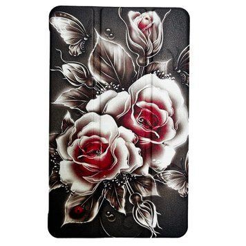 Чохол BeCover Smart Case для Samsung Galaxy Tab A9 SM-X115 8.7" Black Rose (711266) 711266 фото