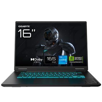 Ноутбук Gigabyte A16 (CTHH3UA893SD) Black Steel CTHH3UA893SD фото