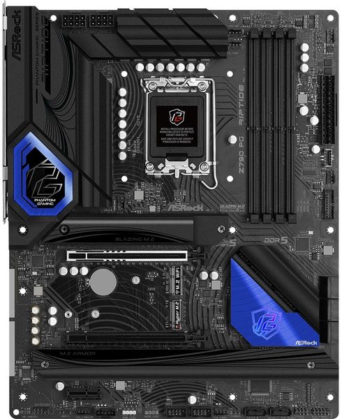 Материнська плата ASRock Z790 PG Riptide Socket 1700 Z790 PG Riptide фото