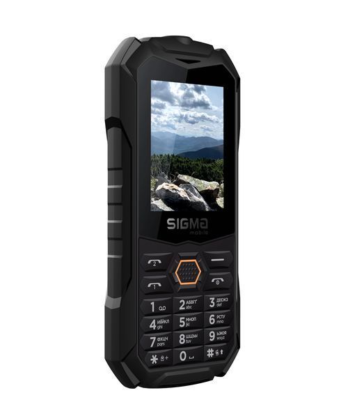 Мобільний телефон Sigma mobile X-treme PV68 Dual Sim Black/Orange (4827798738221) 4827798738221 фото