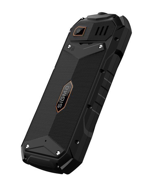 Мобільний телефон Sigma mobile X-treme PV68 Dual Sim Black/Orange (4827798738221) 4827798738221 фото