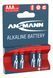Батарейка Ansmann AAA/LR03 BL 4шт 5015553 фото 2