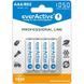 Акумулятор everActive AAA/HR03 Ni-MH 1050mAh BL 4шт EVHRL03-1050 фото 2