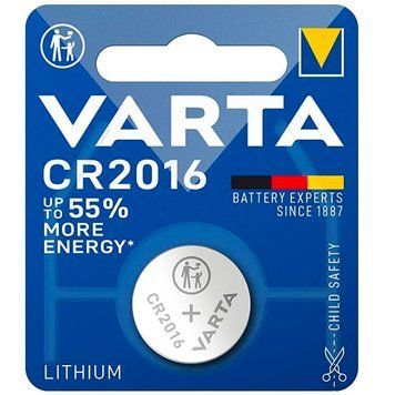 Батарейка Varta Lithium CR2016 BL 1шт CR2016 1BL фото