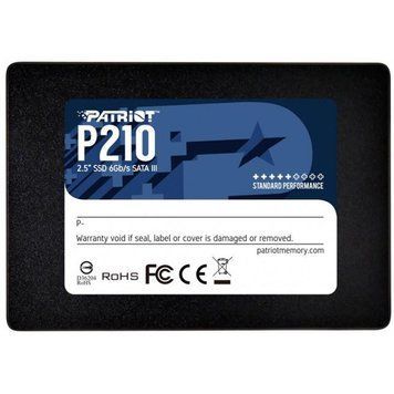 Накопичувач SSD 512GB Patriot P210 2.5" SATAIII TLC (P210S512G25) P210S512G25 фото