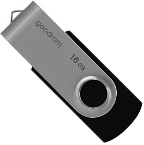 Флеш-накопичувач USB2.0 16GB Goodram UTS2 (Twister) Black (UTS2-0160K0R11) UTS2-0160K0R11 фото