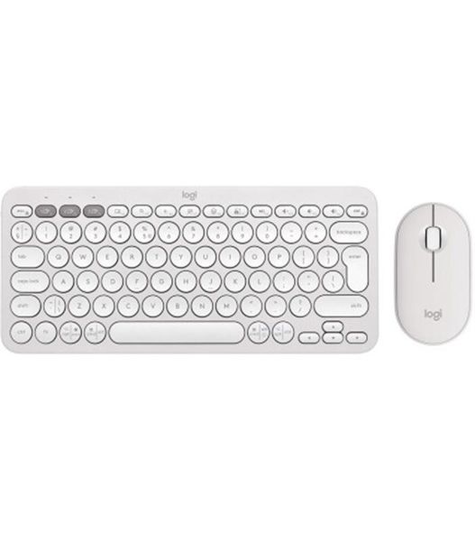 Комплект (клавіатура, миша) бездротовий Logitech Pebble 2 Combo White (920-012240) 920-012240 фото