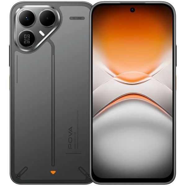 Смартфон Tecno Pova 8 5G (LK6) 8/256GB Graphite Black (4894947132339) 4894947132339 фото