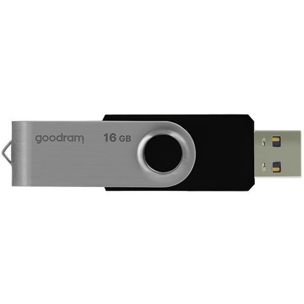 Флеш-накопичувач USB2.0 16GB Goodram UTS2 (Twister) Black (UTS2-0160K0R11) UTS2-0160K0R11 фото