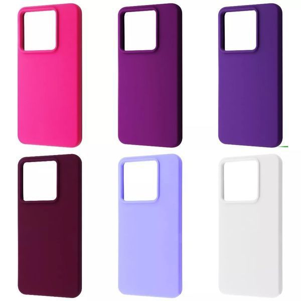 Чохол-накладка Wave Full Silicone Cover для Xiaomi Redmi Note 13 Pro 5G/Poco X6 5G White 2001001830144 фото
