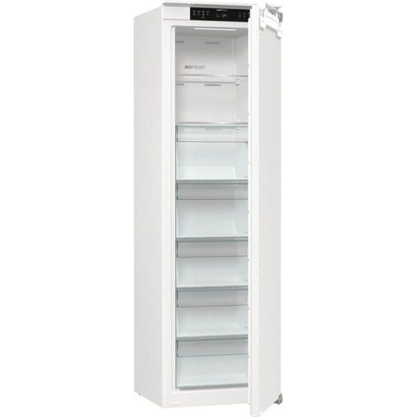 Морозильна камера Gorenje вбудована, 177x54х55, 235л, А+, NF, диспл, білий FNCI517E62WF фото