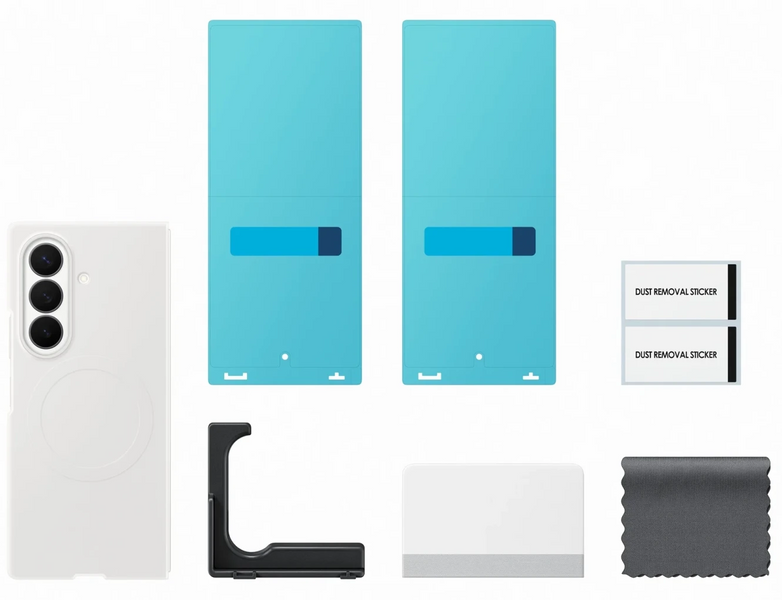 Чохол Samsung Fold 8 Ultra Silicone Magnet Case EF-EF976CWEGUA White EF-EF976CWEGUA фото