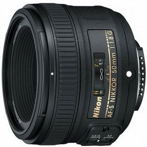 Об`єктив Nikon AF-S Nikkor 50 мм f/1.8G JAA015DA JAA015DA фото