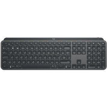 Клавіатура бездротова Logitech MX Keys Advanced for Business Wireless Illuminated UA Graphite (920-010251) 920-010251 фото