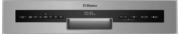 Посудомийна машина Hansa, 14компл., A+++, 60см, нержавіюча сталь ZWM627IH фото