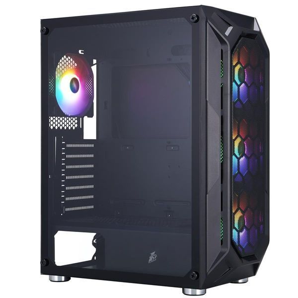 Корпус 1stPlayer X6-BK-4F1 Black без БЖ X6-BK-4F1 фото