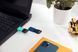 Флеш-накопичувач USB3.2 256GB Kingston DataTraveler Exodia M Black/Teal (DTXM/256GB) DTXM/256GB фото 12