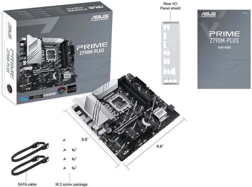 Материнська плата Asus Prime Z790M-Plus Socket 1700 PRIME Z790M-PLUS фото