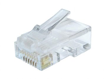 Конектор RJ 45 Cablexpert (LC-8P8C-002/50) 8P8C, Cat.6, із позолоченими контактами (50 шт/уп) LC-8P8C-002/50 фото