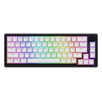 Клавіатура бездротова Hator Skyfall 65 Wireless Black-White (HTK3160UA) HTK3160UA фото