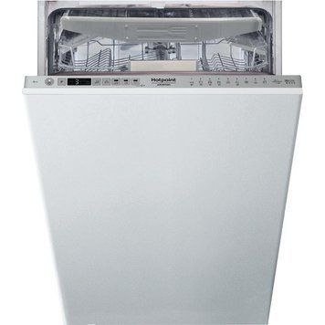 Посудомийна машина Hotpoint вбудована, 10компл., A++, 45см, дисплей, 3й кошик, білий HSIO3O23WFE фото