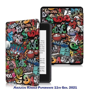 Чохол-книжка BeCover Smart для Amazon Kindle Paperwhite 11th Gen. 2021 Graffiti (707214) 707214 фото