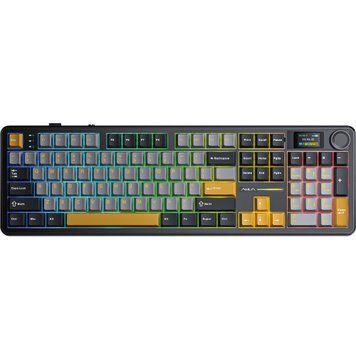 Клавіатура бездротова Aula F108 Pro Black (6978080501295) 6978080501295 фото