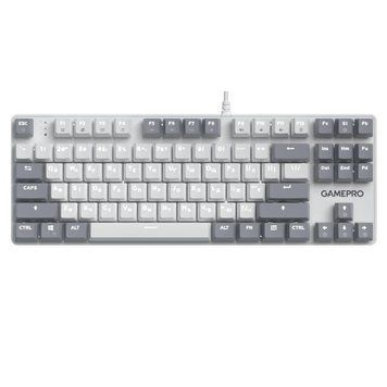 Клавіатура GamePro Genesis Metallic MK110W Outemu Red Swithes USB White MK110W фото