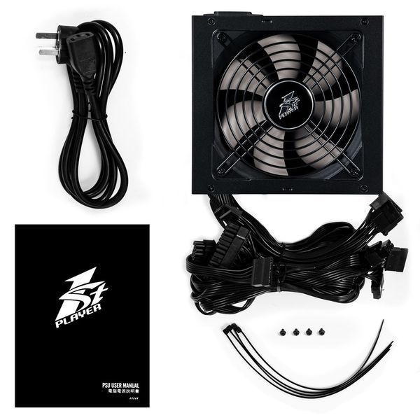 Блок живлення 1stPlayer PS-600AX 600W (DKPM-BRZ-600-BK-EU) DKPM-BRZ-600-BK-EU фото