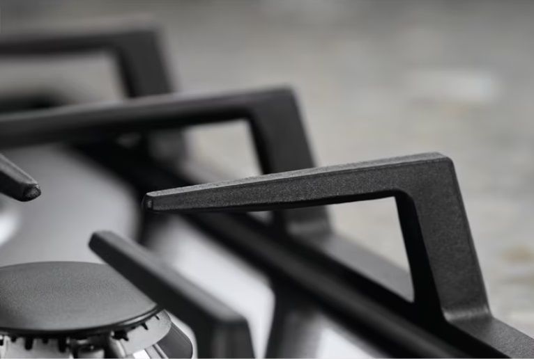 Варильна поверхня Electrolux газова, 60см, чавун, нерж KGS6426SX фото