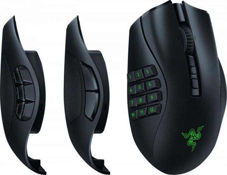 Миша бездротова Razer Naga V2 Pro Wireless Black (RZ01-04400100-R3G1) RZ01-04400100-R3G1 фото