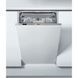 Посудомийна машина Hotpoint вбудована, 10компл., A++, 45см, дисплей, 3й кошик, білий HSIO3O23WFE фото 2