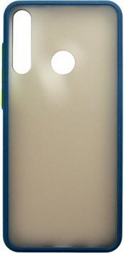 Чохол-накладка Dengos Matt для Huawei Y6p Blue (DG-TPU-MATT-56) DG-TPU-MATT-56 фото