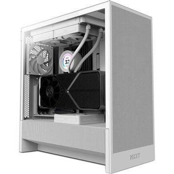 Корпус NZXT H5 Flow White (CC-H52FW-01) без БЖ CC-H52FW-01 фото