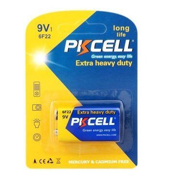 Батарейка PKCELL Krona/6LR61 BL 1шт F22/PK/1 фото