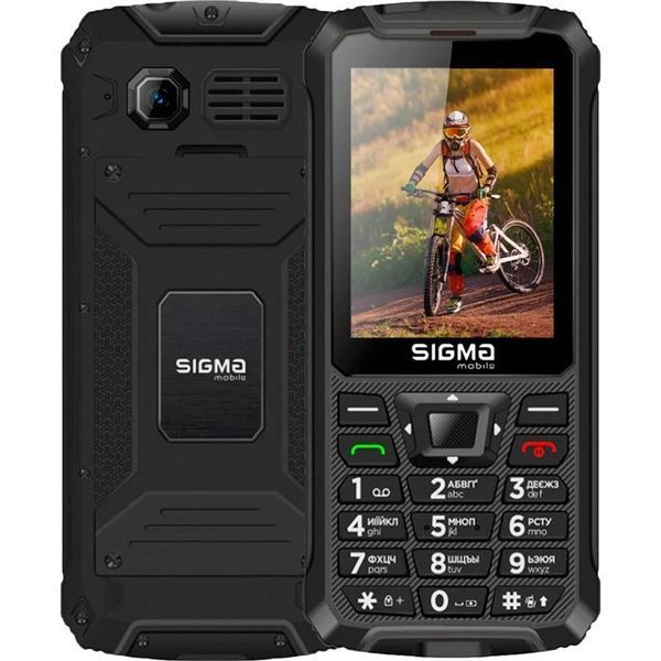 Мобільний телефон Sigma mobile X-treme PR68 Type-C Dual Sim Black (4827798122419) 4827798122419 фото
