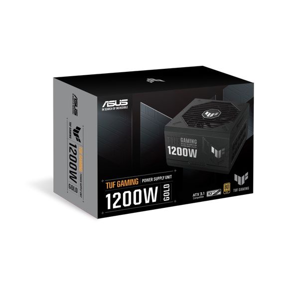 Блок живлення Asus TUF-GAMING-1200G PCIE5 1200W Gold (90YE00S0-B0NA00) 90YE00S0-B0NA00 фото