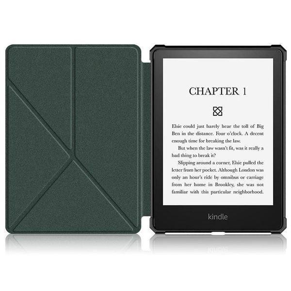Чохол-книжка BeCover Ultra Slim Origami для Amazon Kindle Paperwhite 11th Gen. 2021 Dark Green (707220) 707220 фото