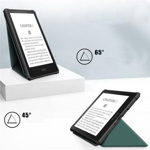 Чохол-книжка BeCover Ultra Slim Origami для Amazon Kindle Paperwhite 11th Gen. 2021 Dark Green (707220) 707220 фото