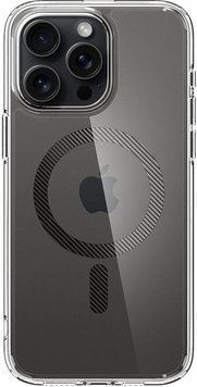 Чохол-накладка Spigen Ultra Hybrid MagFit для Apple iPhone 15 Pro Carbon Fiber (ACS06717) ACS06717 фото