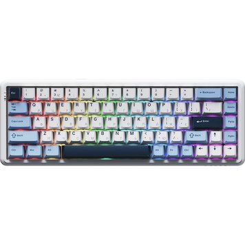 Клавіатура бездротова Ajazz AK680 Max (8+8K) Magnetic Switch White (AK680-M-BWD-A) AK680-M-BWD-A фото