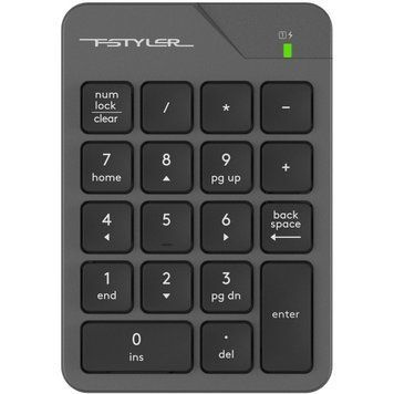 Клавіатура цифрова A4Tech Fstyler FGK21C Grey FGK21C (Grey) фото
