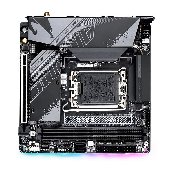 Материнська плата Gigabyte B760I Aorus Pro Socket 1700 B760I AORUS PRO фото