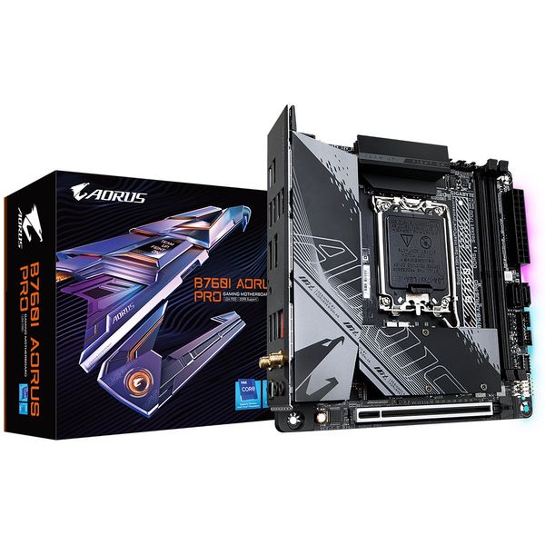 Материнська плата Gigabyte B760I Aorus Pro Socket 1700 B760I AORUS PRO фото