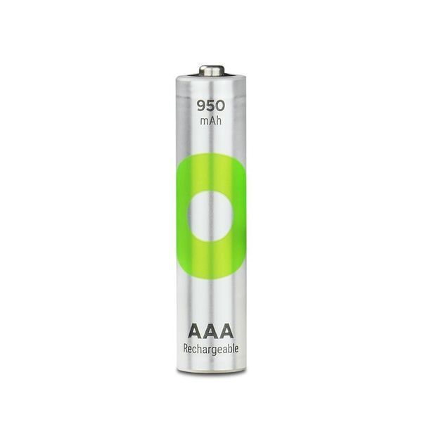 Акумулятори GP Recyko Eco AAA/HR03 NI-MH 950mAh Box 4 шт GP100AAAHCER21-2TLB4 фото