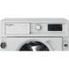 Пральна машина Whirlpool вбудована фронтальна, 7кг, 1400, D, 60см, дисплей, пара, білий BIWMWG71483EEUN фото 2