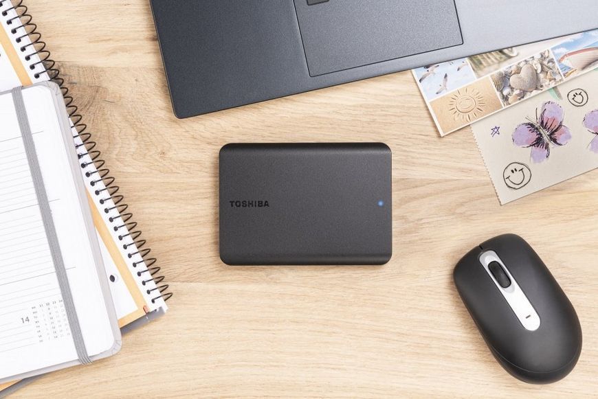 Зовнішній жорсткий диск 2.5" USB 4.0TB Toshiba Canvio Basics EXCL Black (HDTB540MK3CA) HDTB540MK3CA фото